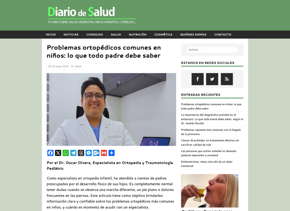 Diario de Salud Logo